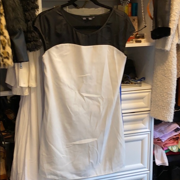 Express Color Block Shift Dress - Picture 3 of 5
